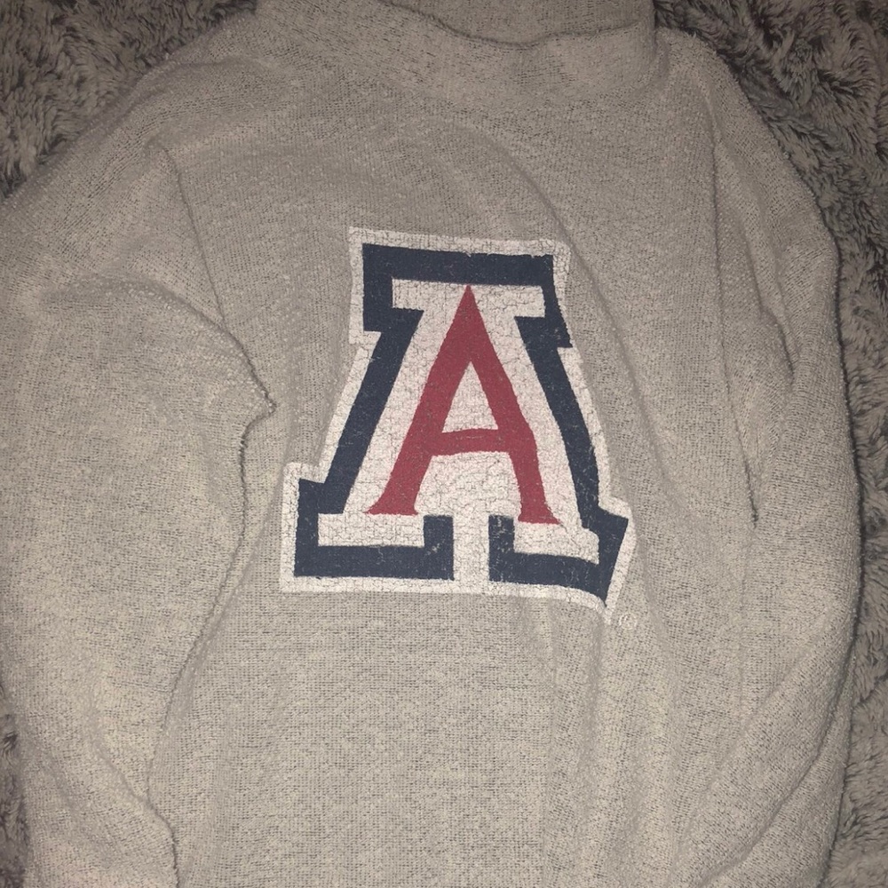 University of Arizona wolly crewneck